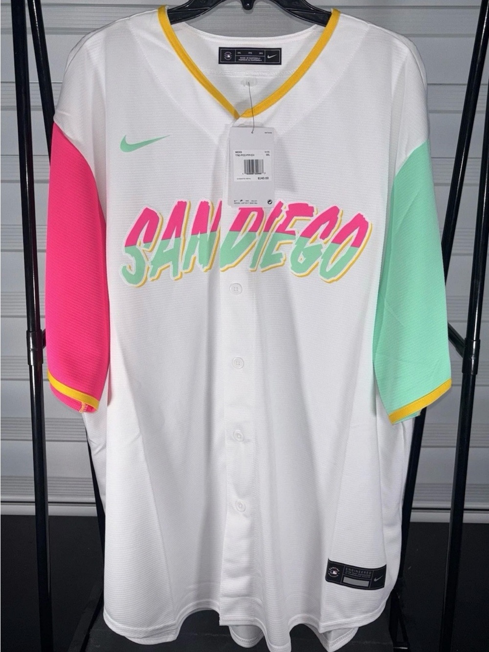 Nike San Diego Padres Jersey Mens 4XL